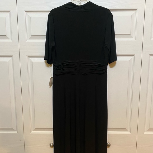 🆕EVAN-PICONE BLACK DRESS SIZE 16. YOU WILL LOVE. CUTE & COMFORTABLE.BRAND NEW. - Picture 7 of 8